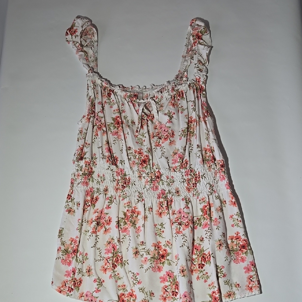 Floral Sleeveless Top